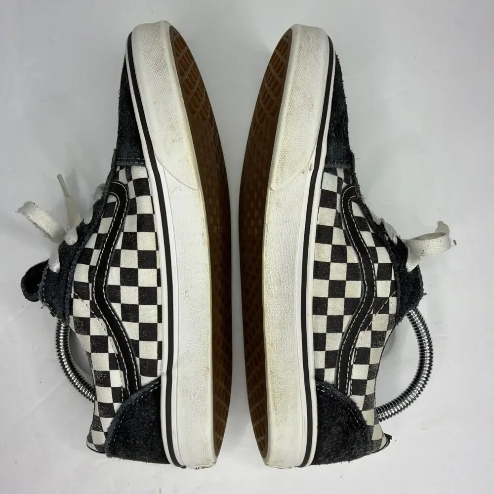 Vans Sneakers Youth 6.5 Old Skool Checkerboard Black White Skateboard Shoes